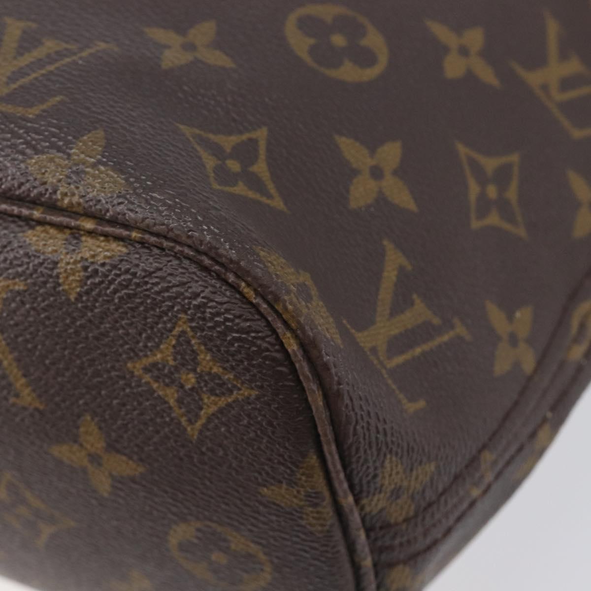 LOUIS VUITTON Monogram Neverfull PM Tote Bag M40155 LV Auth 208134