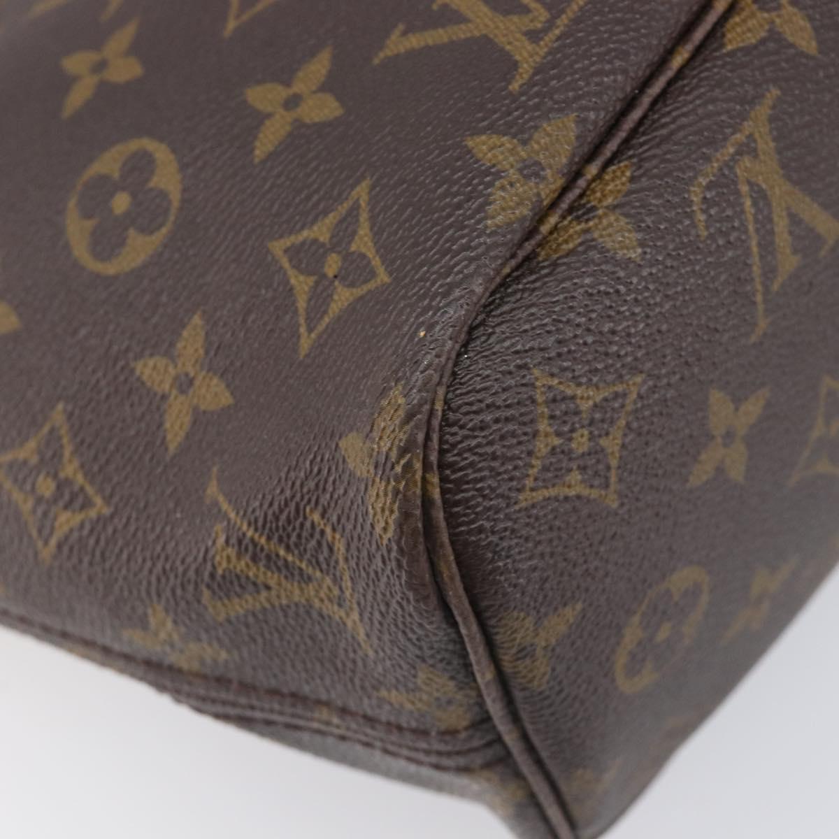 LOUIS VUITTON Monogram Neverfull PM Tote Bag M40155 LV Auth 208134