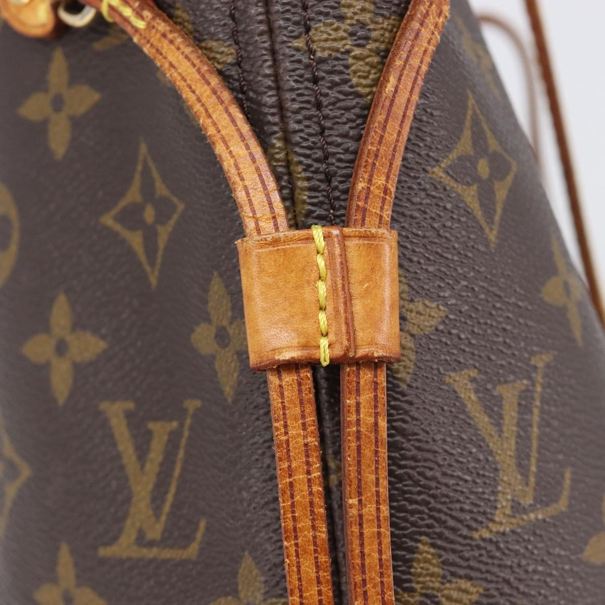 LOUIS VUITTON Monogram Neverfull PM Tote Bag M40155 LV Auth 208134
