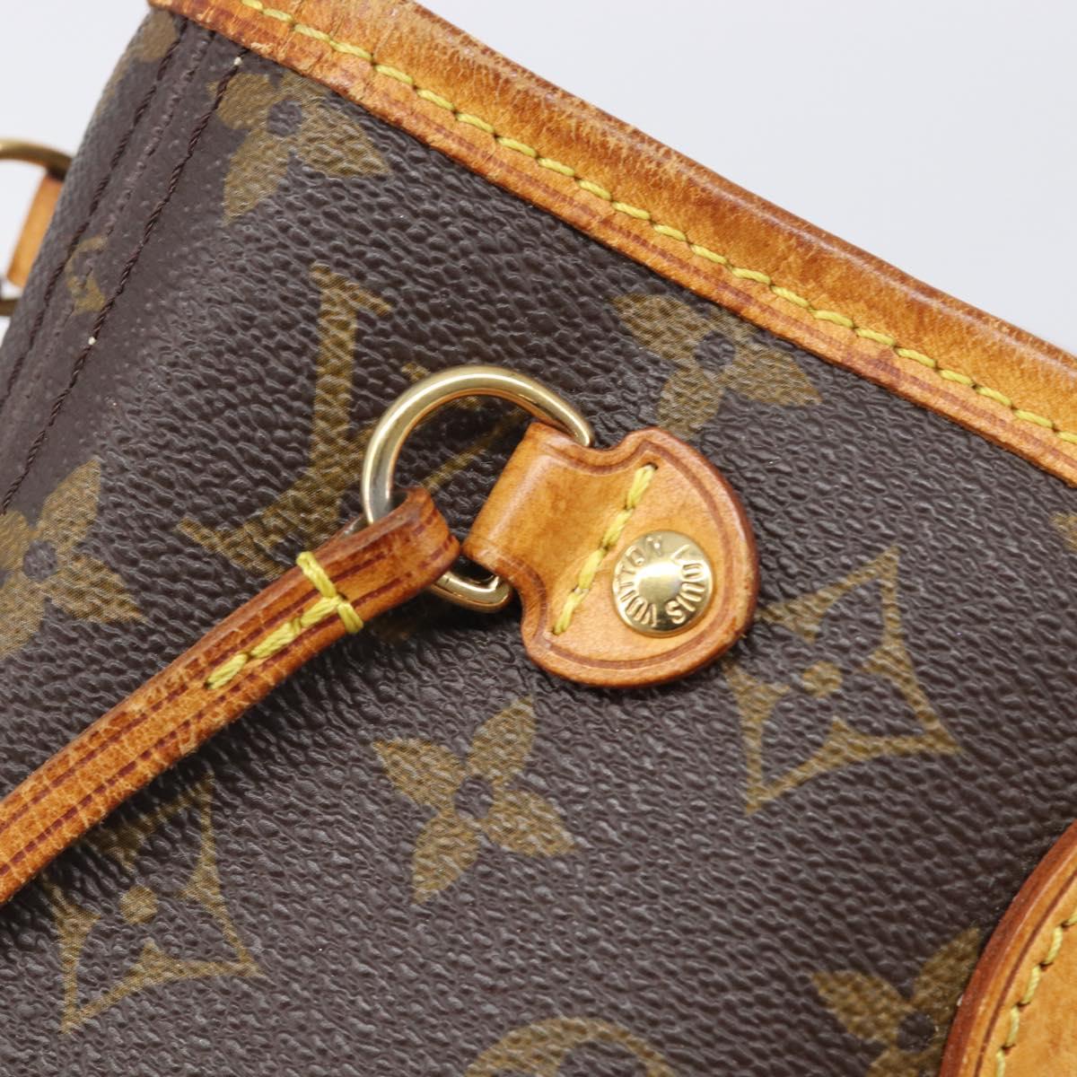 LOUIS VUITTON Monogram Neverfull PM Tote Bag M40155 LV Auth 208134