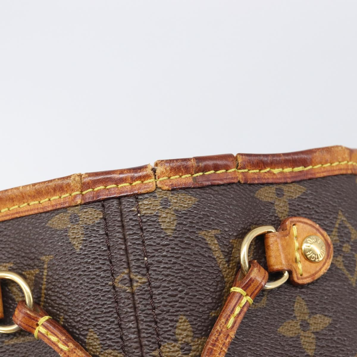 LOUIS VUITTON Monogram Neverfull PM Tote Bag M40155 LV Auth 208134