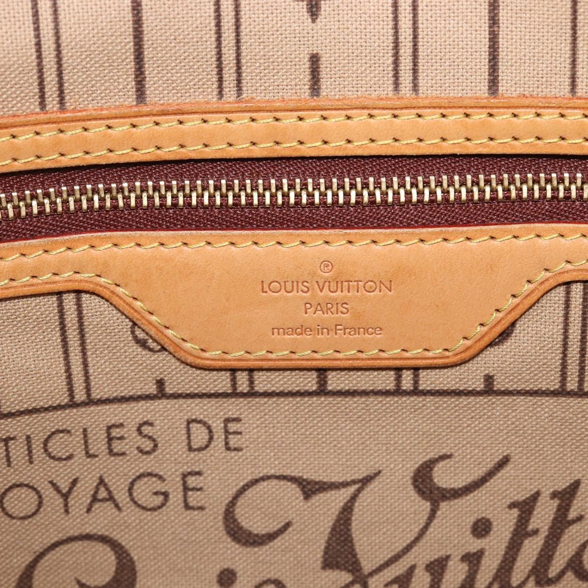 LOUIS VUITTON Monogram Neverfull PM Tote Bag M40155 LV Auth 208134