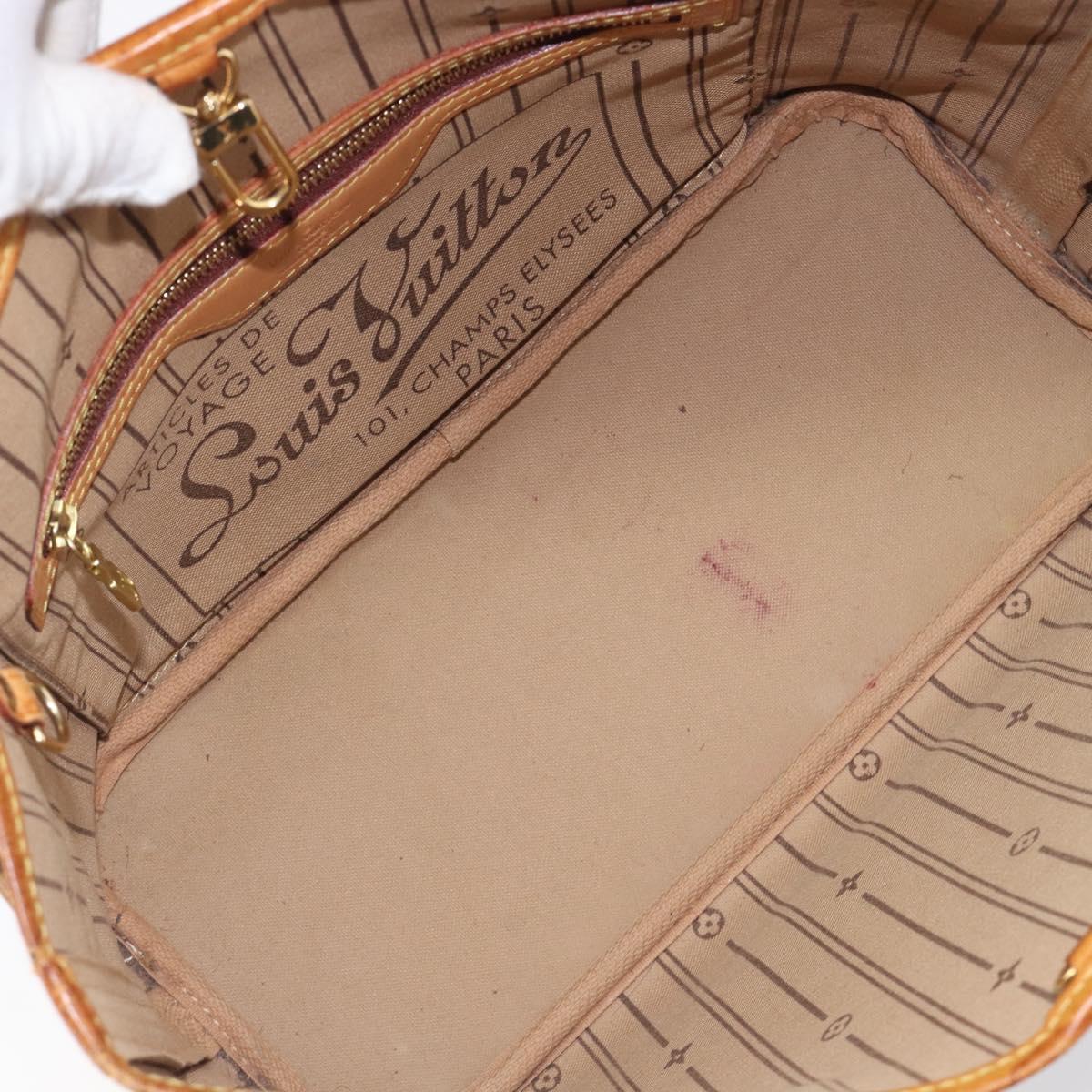 LOUIS VUITTON Monogram Neverfull PM Tote Bag M40155 LV Auth 208134