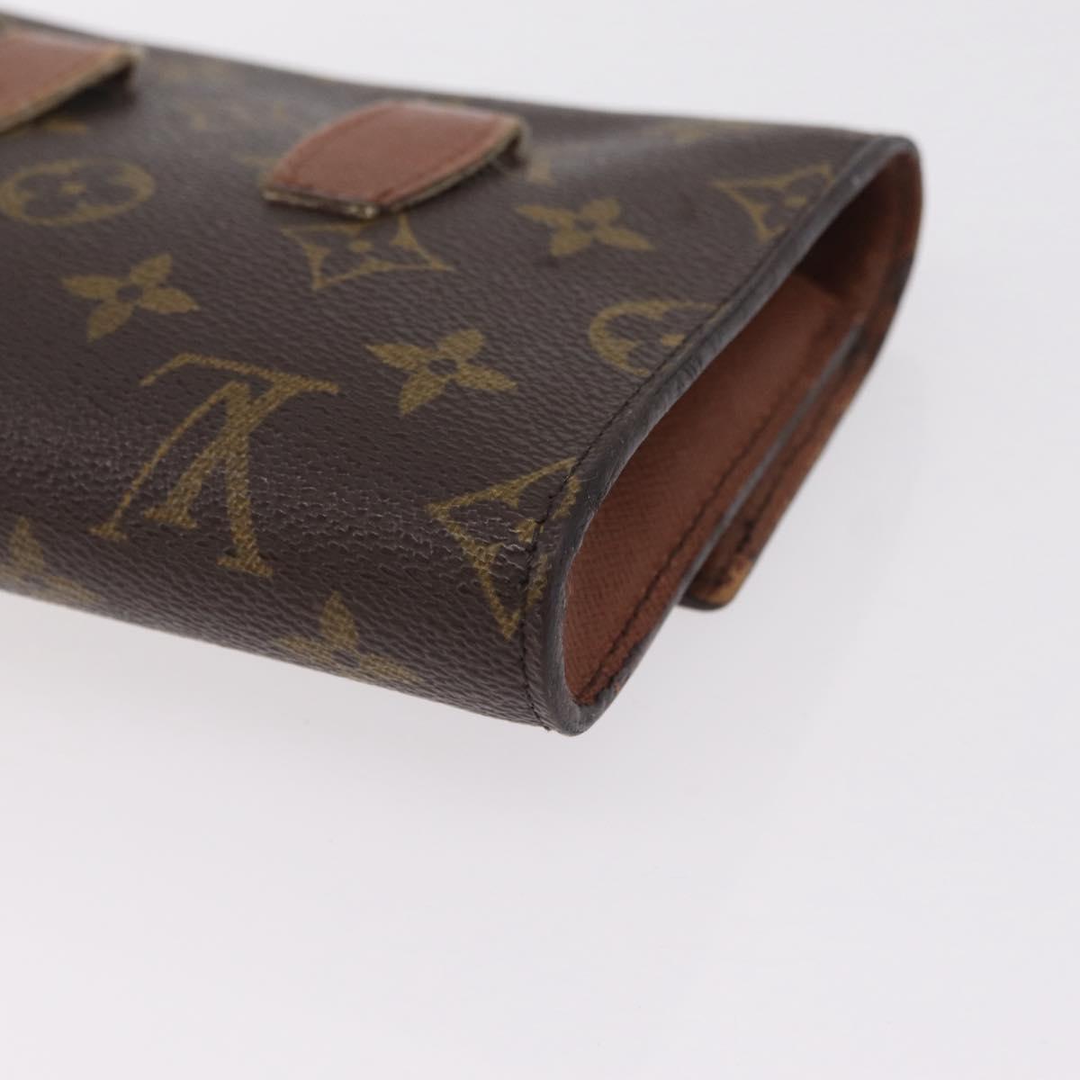 LOUIS VUITTON Monogram Pochette Arche Waist Bag M51975 LV Auth 208138