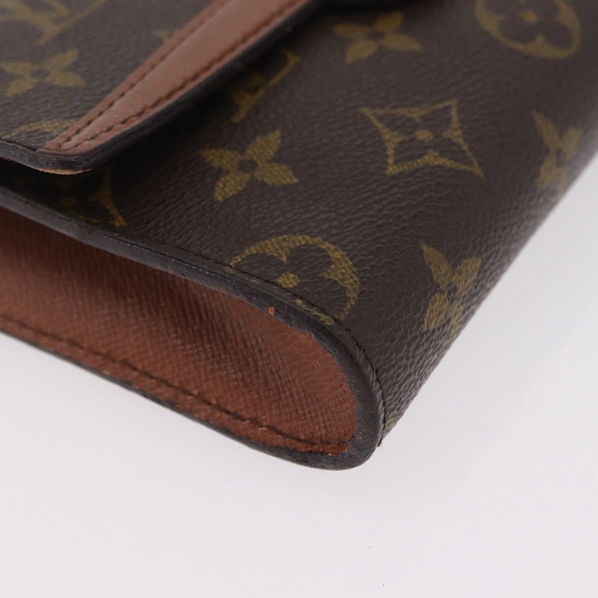 LOUIS VUITTON Monogram Pochette Arche Waist Bag M51975 LV Auth 208138