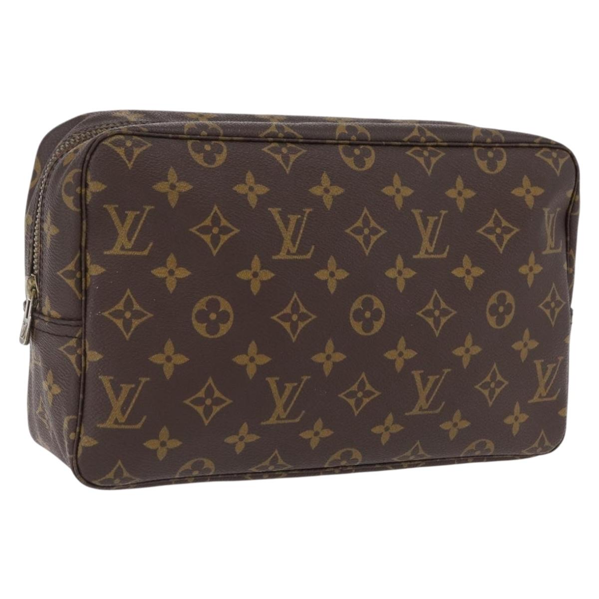 LOUIS VUITTON Monogram Trousse Toilette 28 Clutch Bag M47522 LV Auth 208139A