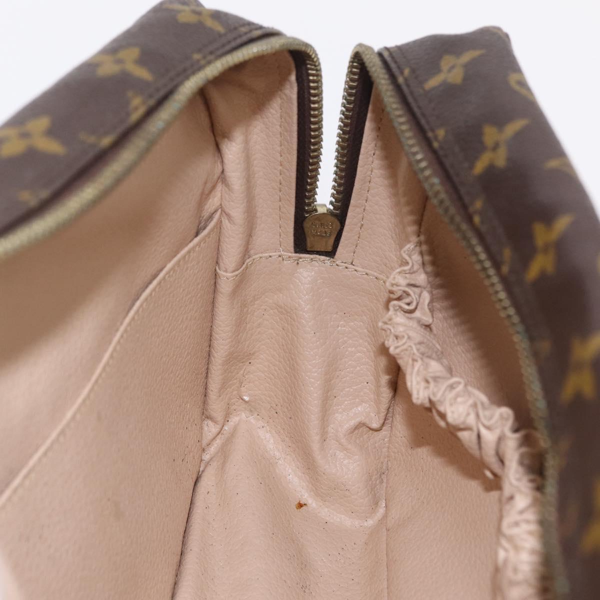 LOUIS VUITTON Monogram Trousse Toilette 28 Clutch Bag M47522 LV Auth 208139A