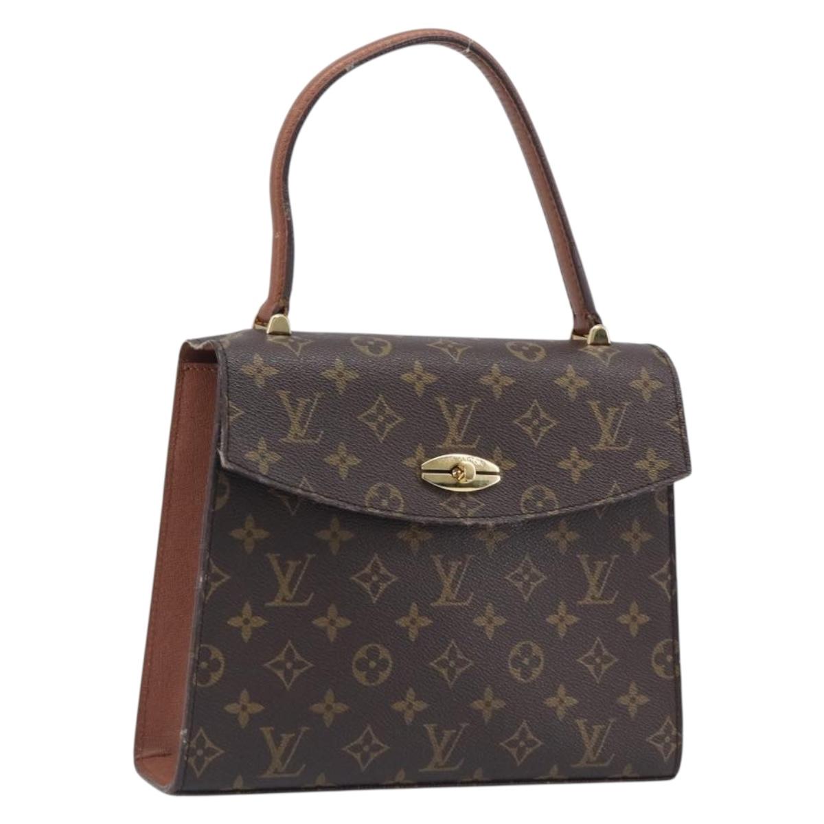 LOUIS VUITTON Monogram Malesherbes Hand Bag M51379 LV Auth 208140