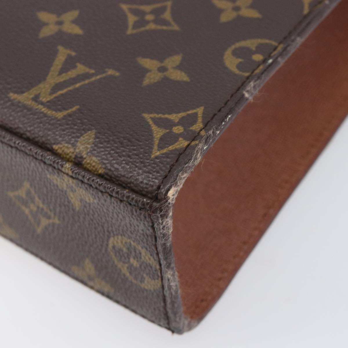 LOUIS VUITTON Monogram Malesherbes Hand Bag M51379 LV Auth 208140