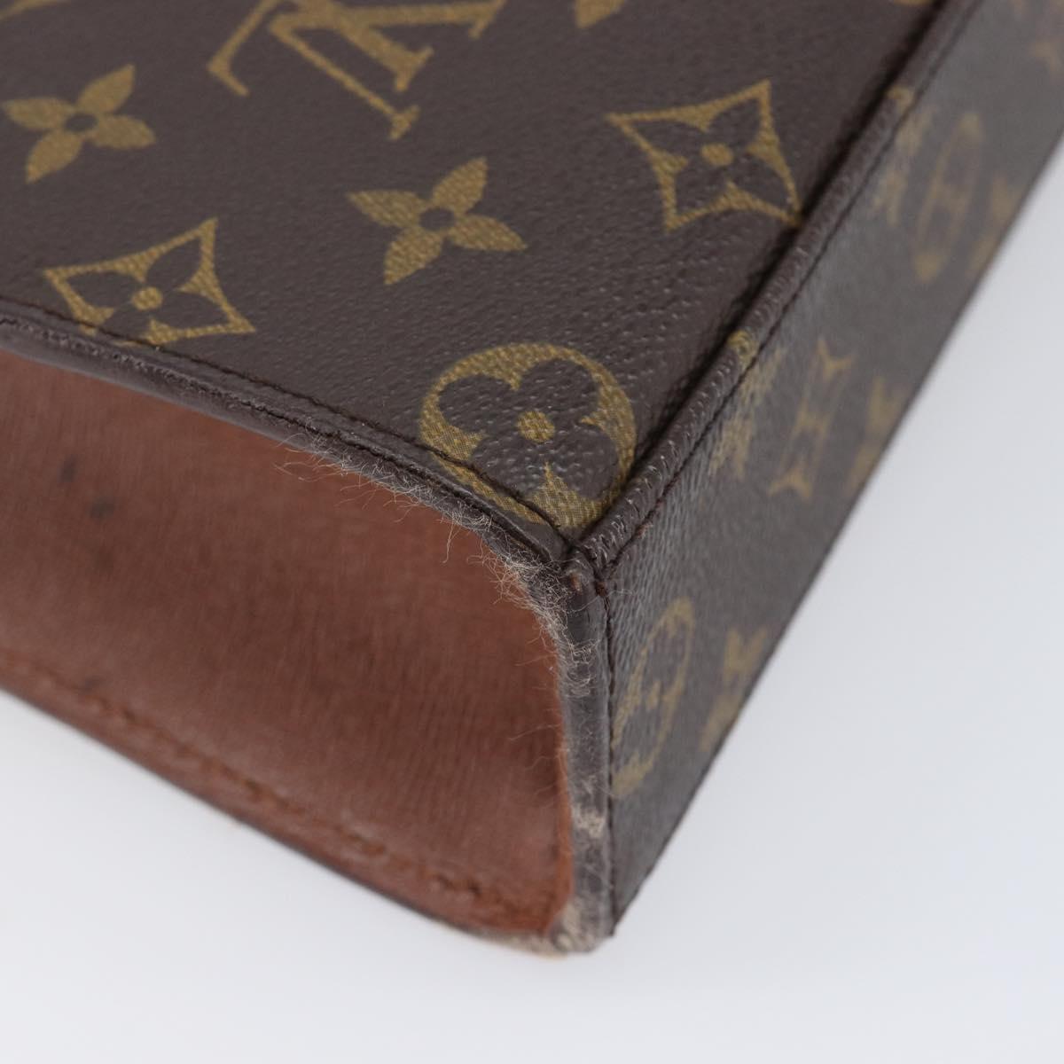 LOUIS VUITTON Monogram Malesherbes Hand Bag M51379 LV Auth 208140