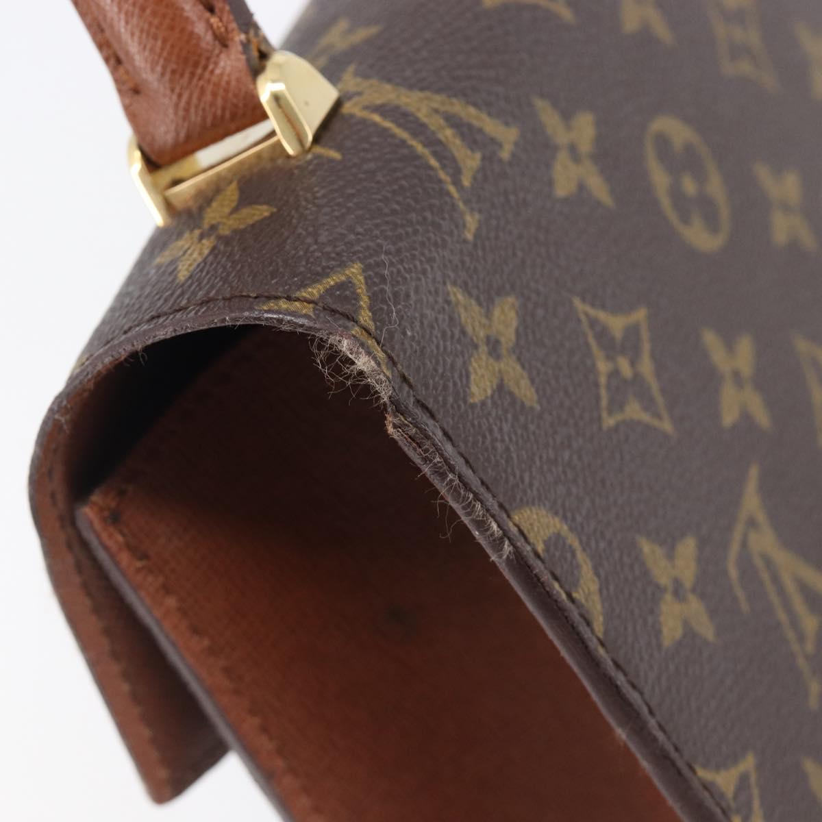 LOUIS VUITTON Monogram Malesherbes Hand Bag M51379 LV Auth 208140