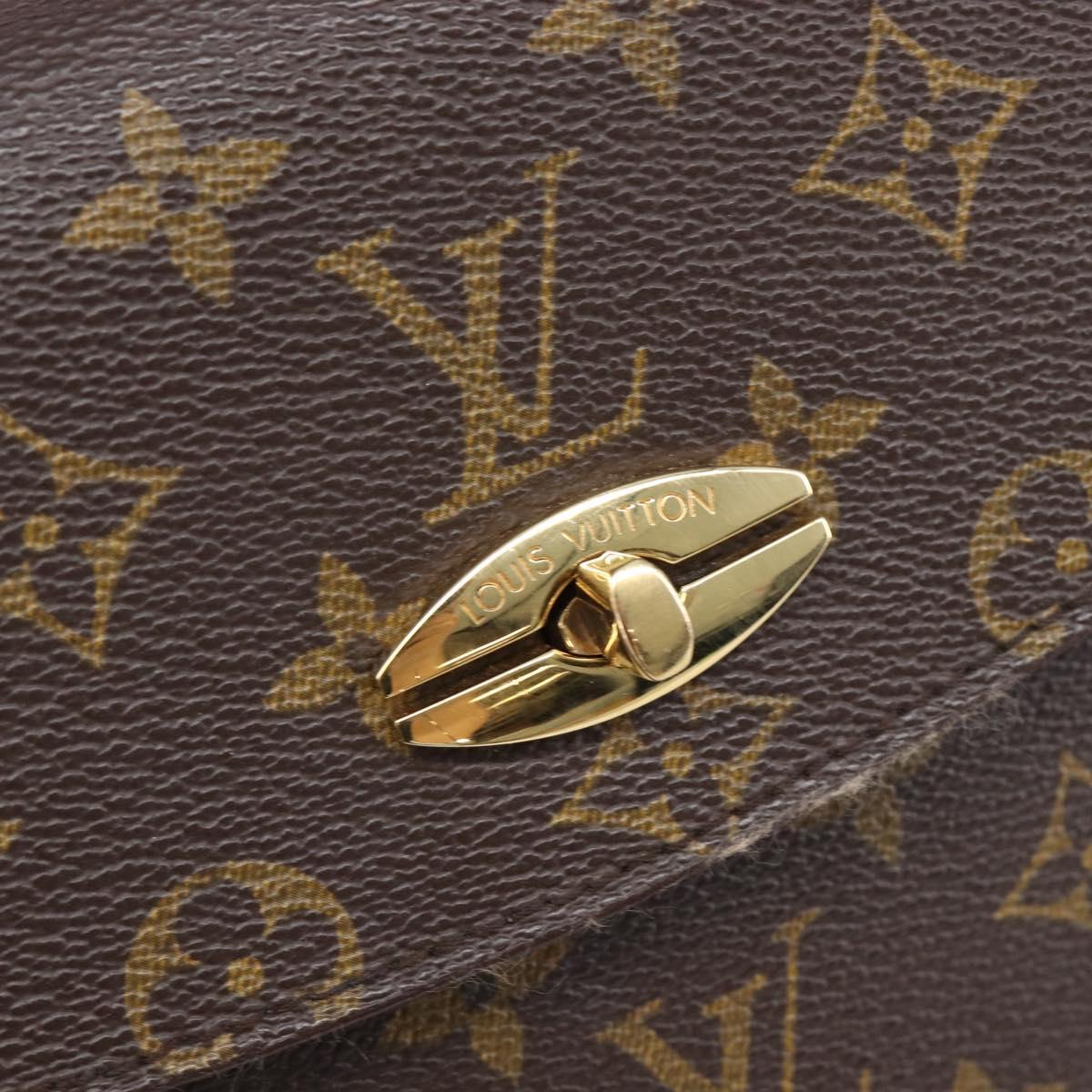 LOUIS VUITTON Monogram Malesherbes Hand Bag M51379 LV Auth 208140