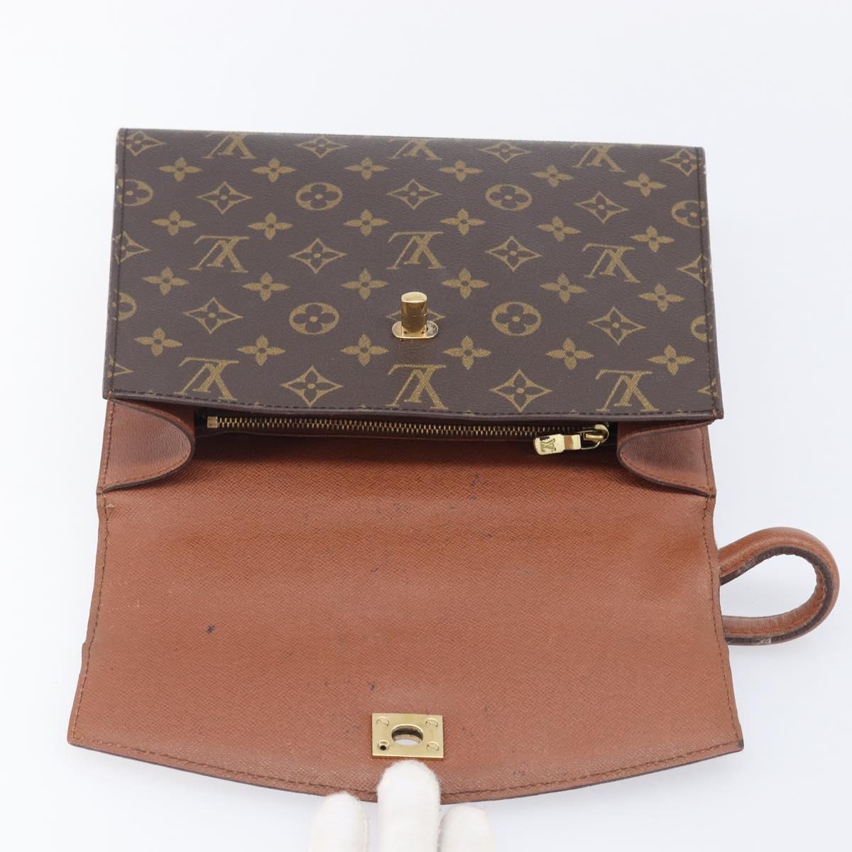 LOUIS VUITTON Monogram Malesherbes Hand Bag M51379 LV Auth 208140