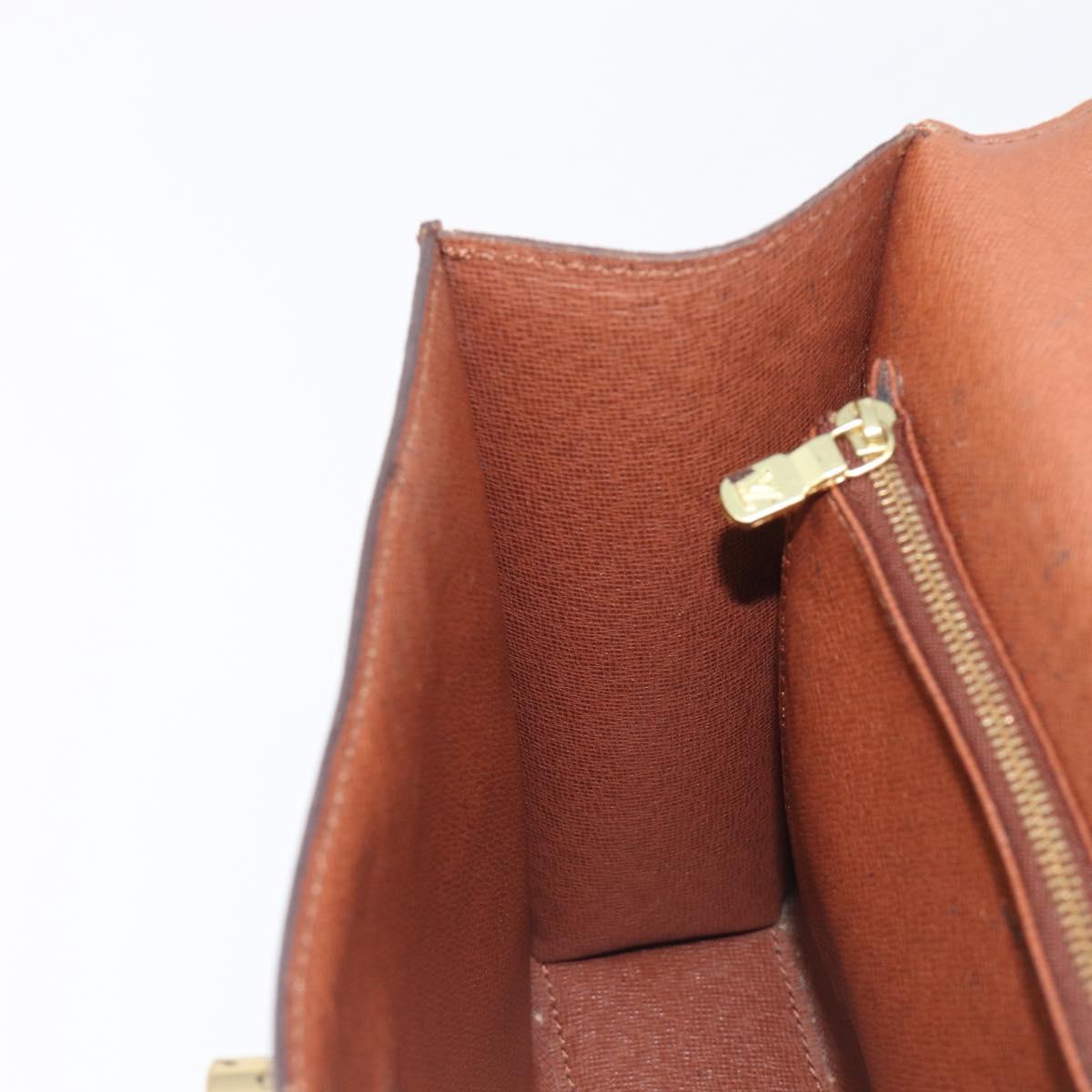 LOUIS VUITTON Monogram Malesherbes Hand Bag M51379 LV Auth 208140