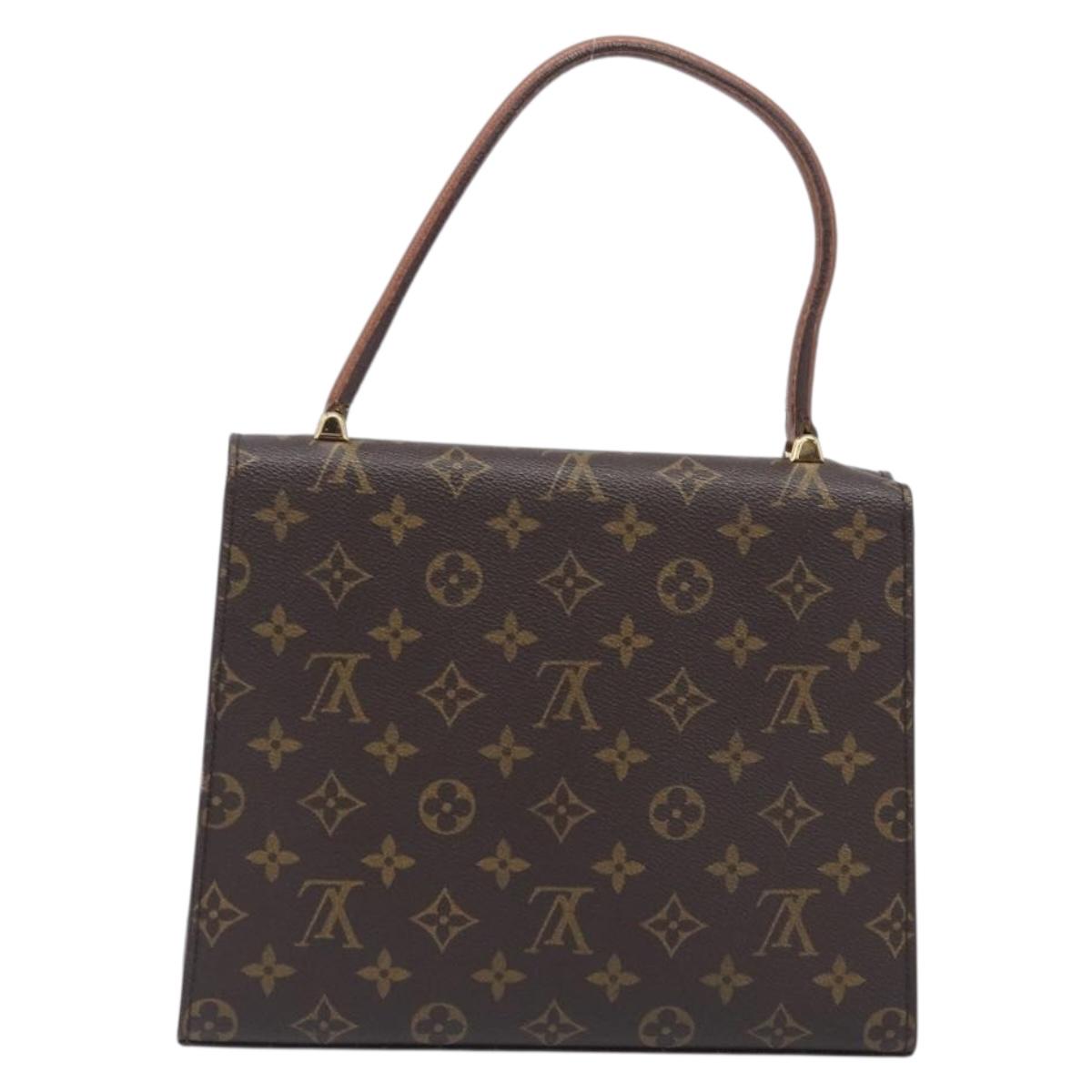 LOUIS VUITTON Monogram Malesherbes Hand Bag M51379 LV Auth 208140