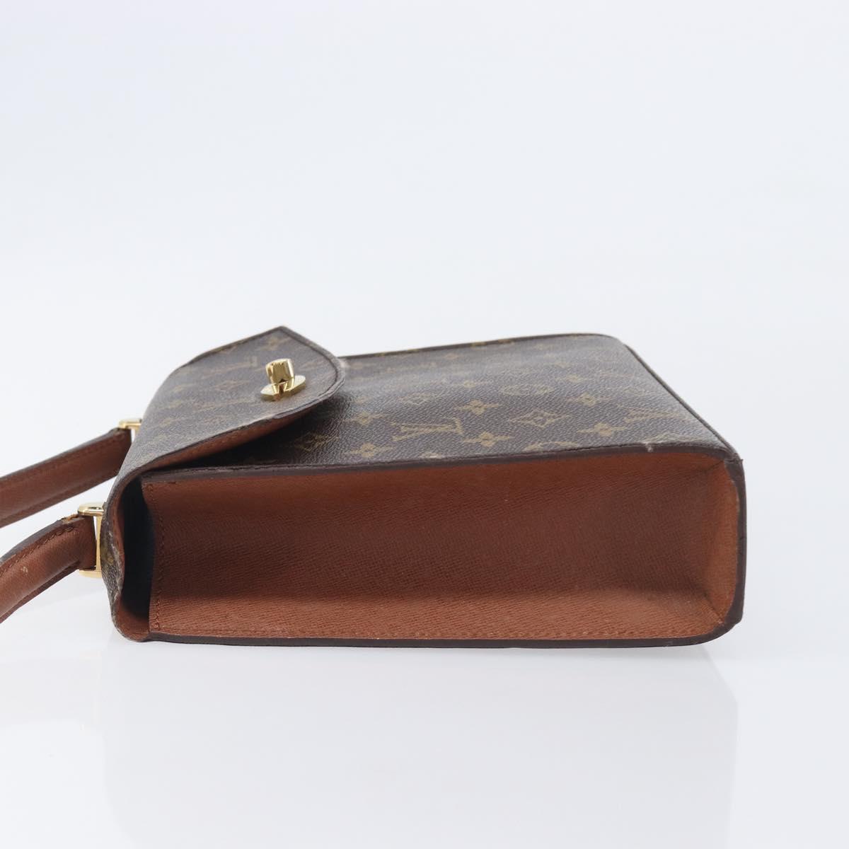 LOUIS VUITTON Monogram Malesherbes Hand Bag M51379 LV Auth 208140