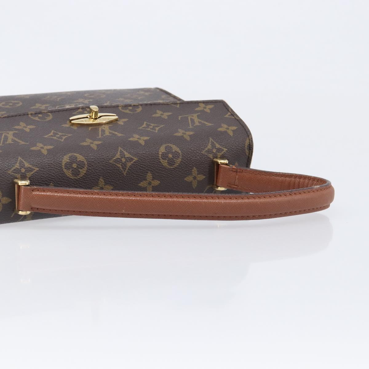 LOUIS VUITTON Monogram Malesherbes Hand Bag M51379 LV Auth 208140