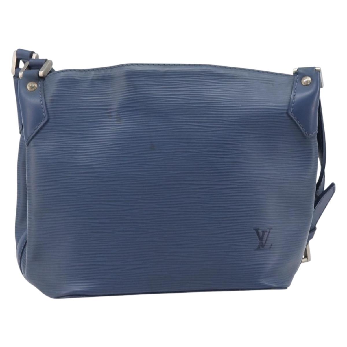 LOUIS VUITTON Epi Mandala PM Shoulder Bag Blue Myrtille M5893G LV Auth 208146A