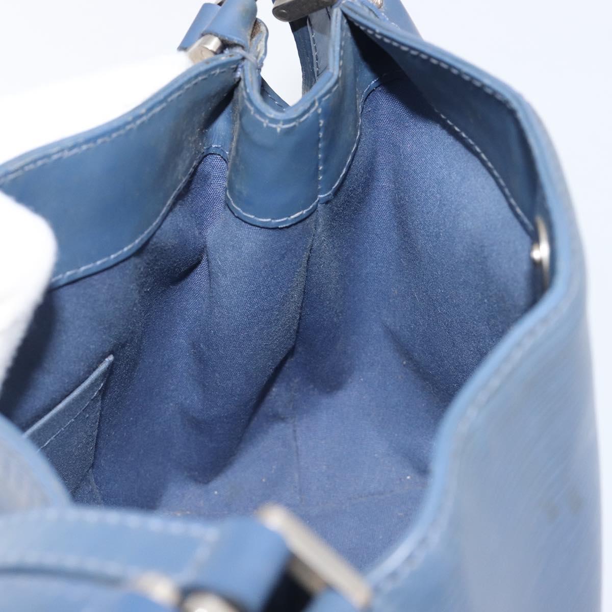 LOUIS VUITTON Epi Mandala PM Shoulder Bag Blue Myrtille M5893G LV Auth 208146A