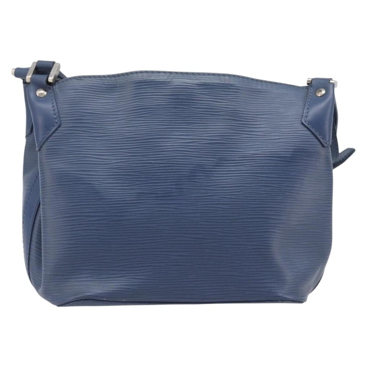 LOUIS VUITTON Epi Mandala PM Shoulder Bag Blue Myrtille M5893G LV Auth 208146A
