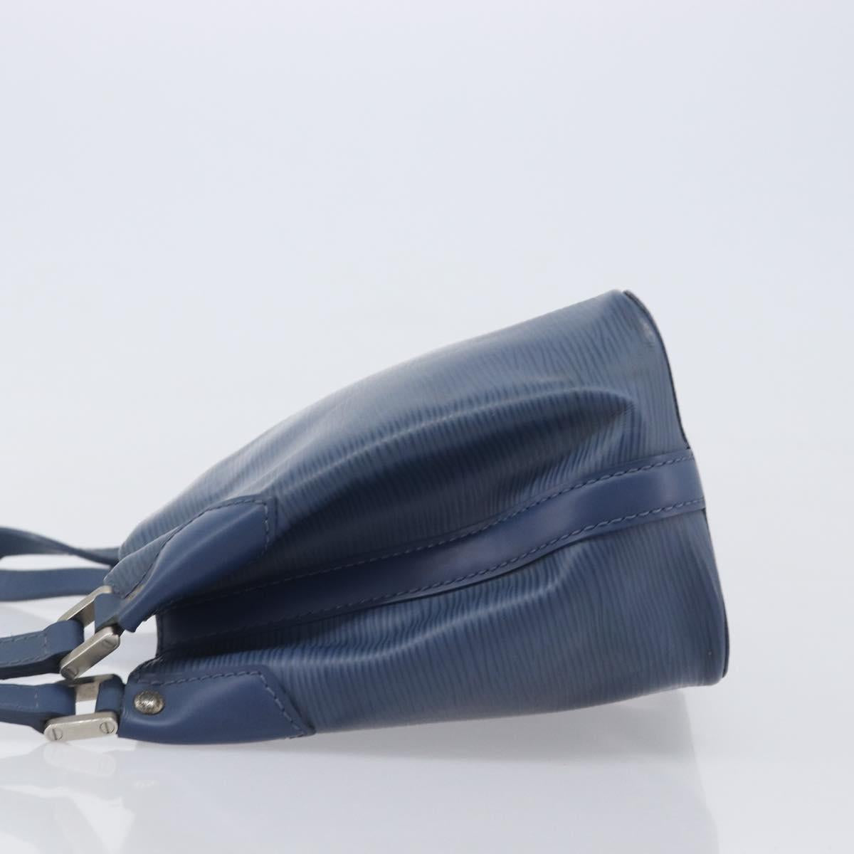 LOUIS VUITTON Epi Mandala PM Shoulder Bag Blue Myrtille M5893G LV Auth 208146A