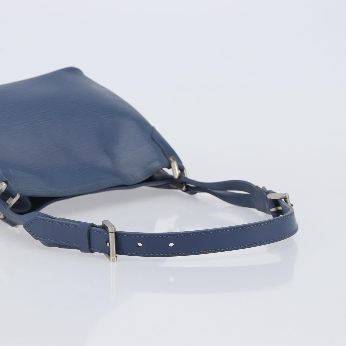LOUIS VUITTON Epi Mandala PM Shoulder Bag Blue Myrtille M5893G LV Auth 208146A