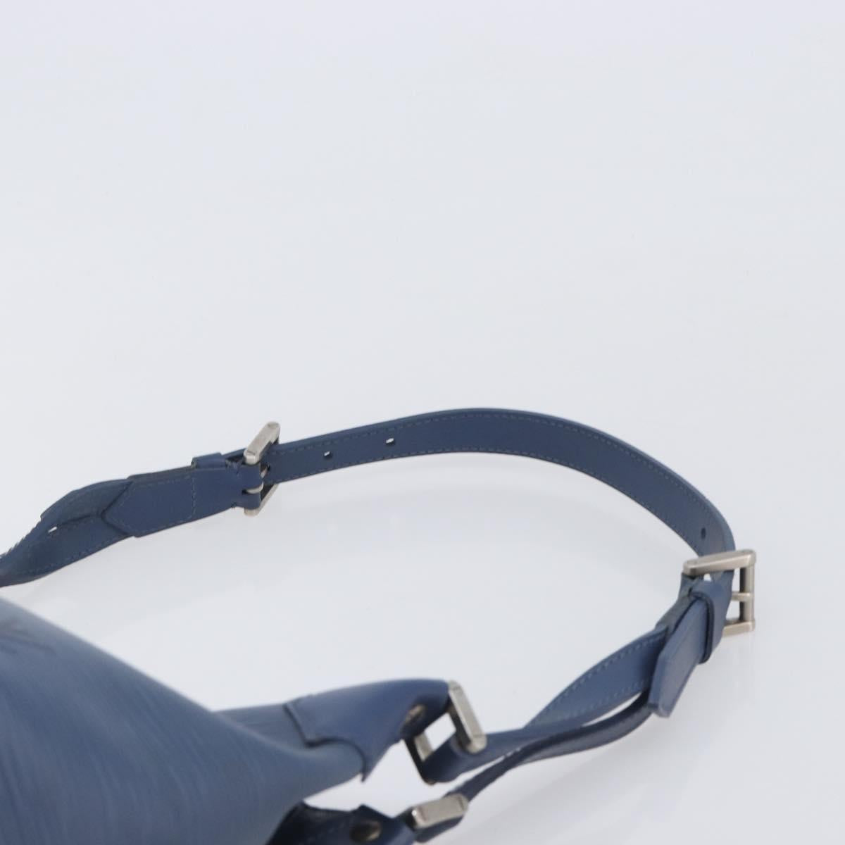 LOUIS VUITTON Epi Mandala PM Shoulder Bag Blue Myrtille M5893G LV Auth 208146A