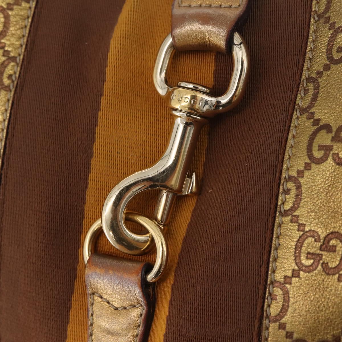 GUCCI GuccissimaGG Sherry Line Jackie Shoulder Bag Leather 153029 Auth 208168A