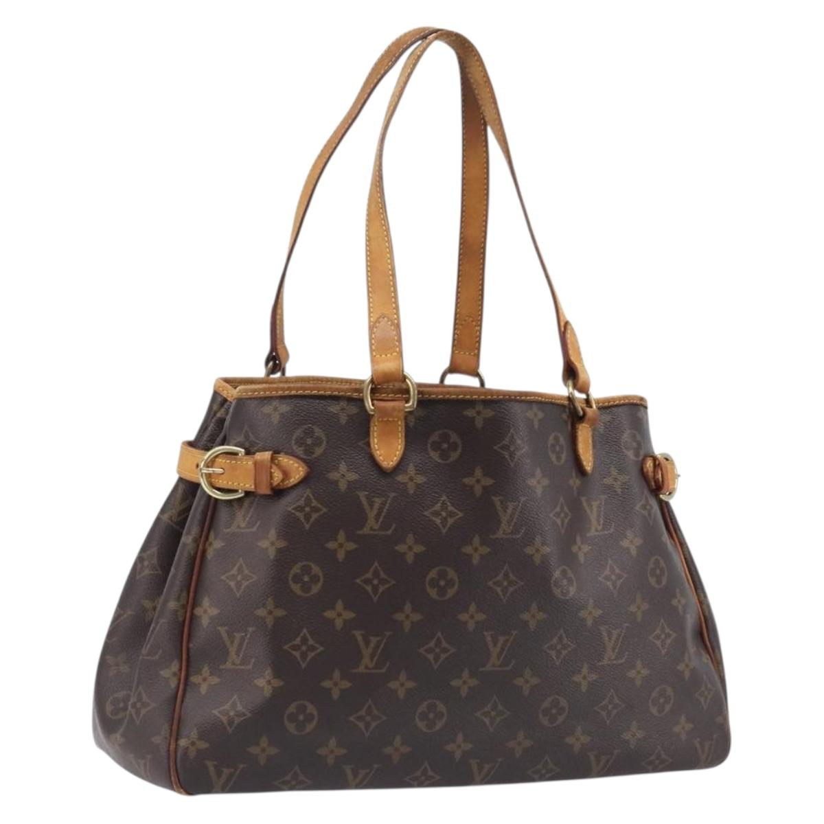 LOUIS VUITTON Monogram Batignolles Horizontal Tote Bag M51154 LV Auth 208172