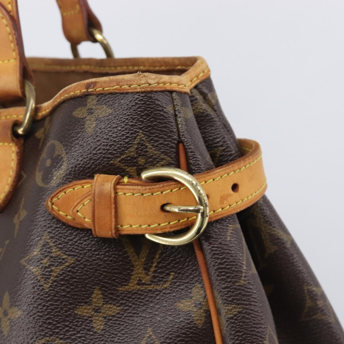 LOUIS VUITTON Monogram Batignolles Horizontal Tote Bag M51154 LV Auth 208172