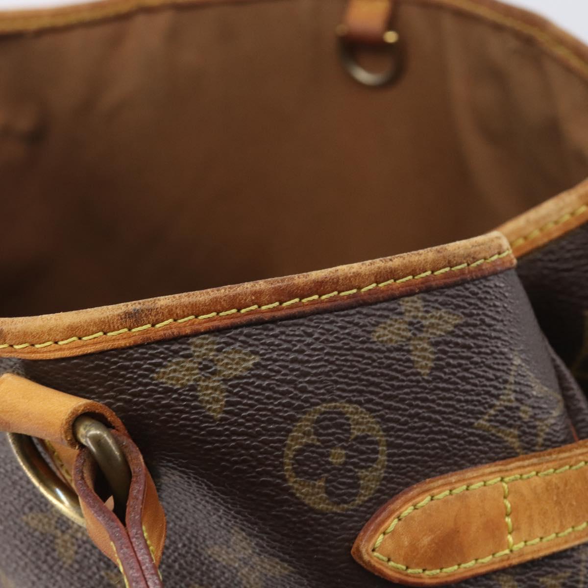 LOUIS VUITTON Monogram Batignolles Horizontal Tote Bag M51154 LV Auth 208172