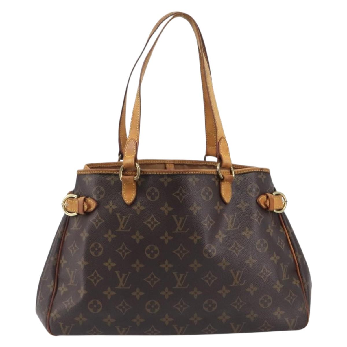 LOUIS VUITTON Monogram Batignolles Horizontal Tote Bag M51154 LV Auth 208172