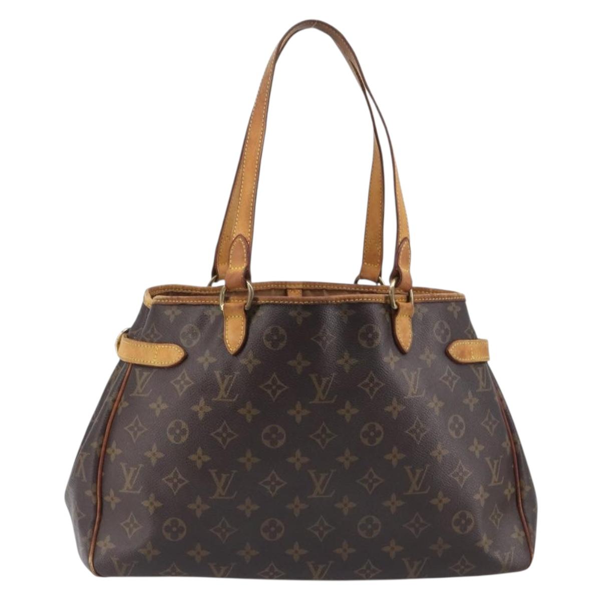 LOUIS VUITTON Monogram Batignolles Horizontal Tote Bag M51154 LV Auth 208172
