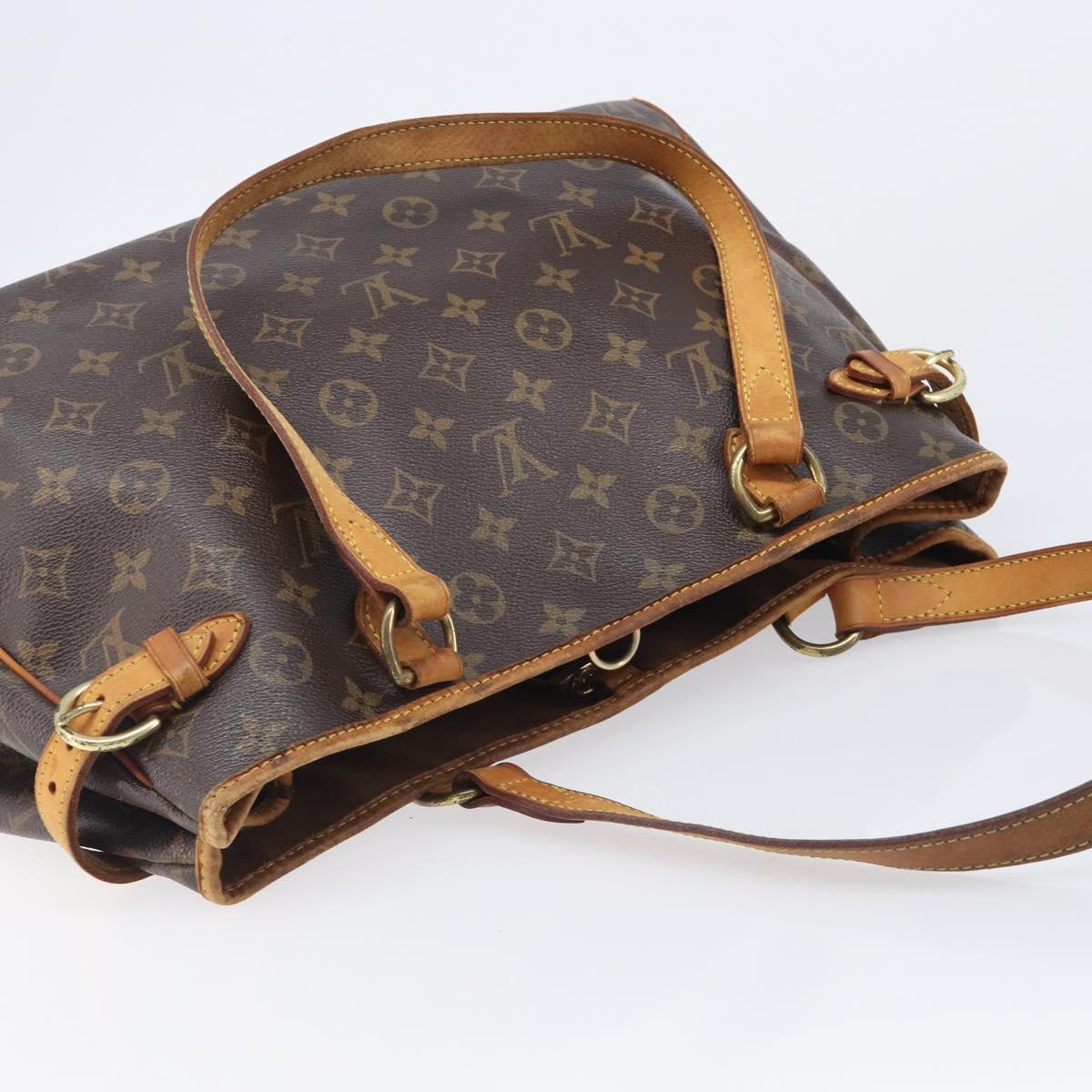 LOUIS VUITTON Monogram Batignolles Horizontal Tote Bag M51154 LV Auth 208172