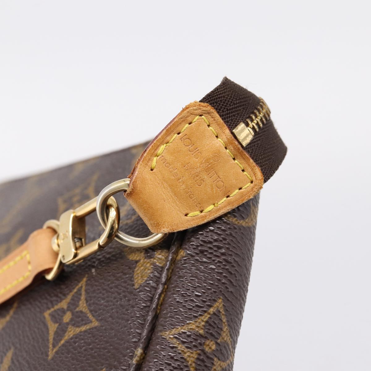 LOUIS VUITTON Monogram Pochette Accessoires Pouch M51980 LV Auth 208175A