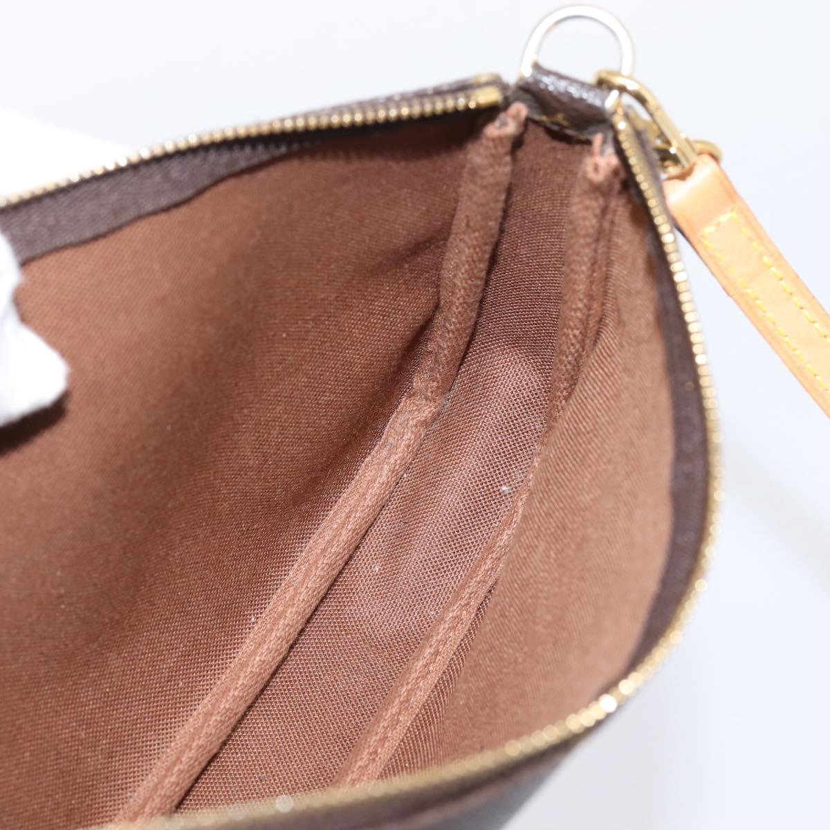 LOUIS VUITTON Monogram Pochette Accessoires Pouch M51980 LV Auth 208175A