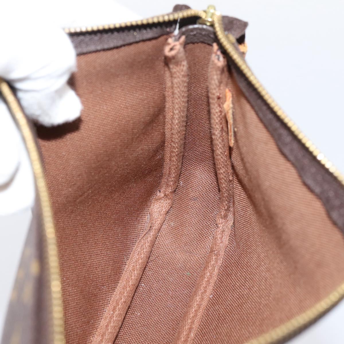 LOUIS VUITTON Monogram Pochette Accessoires Pouch M51980 LV Auth 208175A