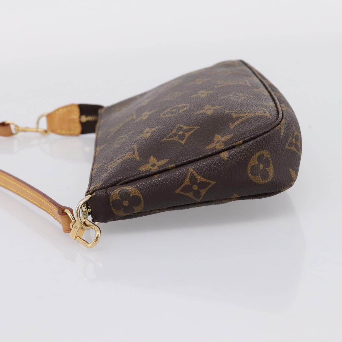 LOUIS VUITTON Monogram Pochette Accessoires Pouch M51980 LV Auth 208175A