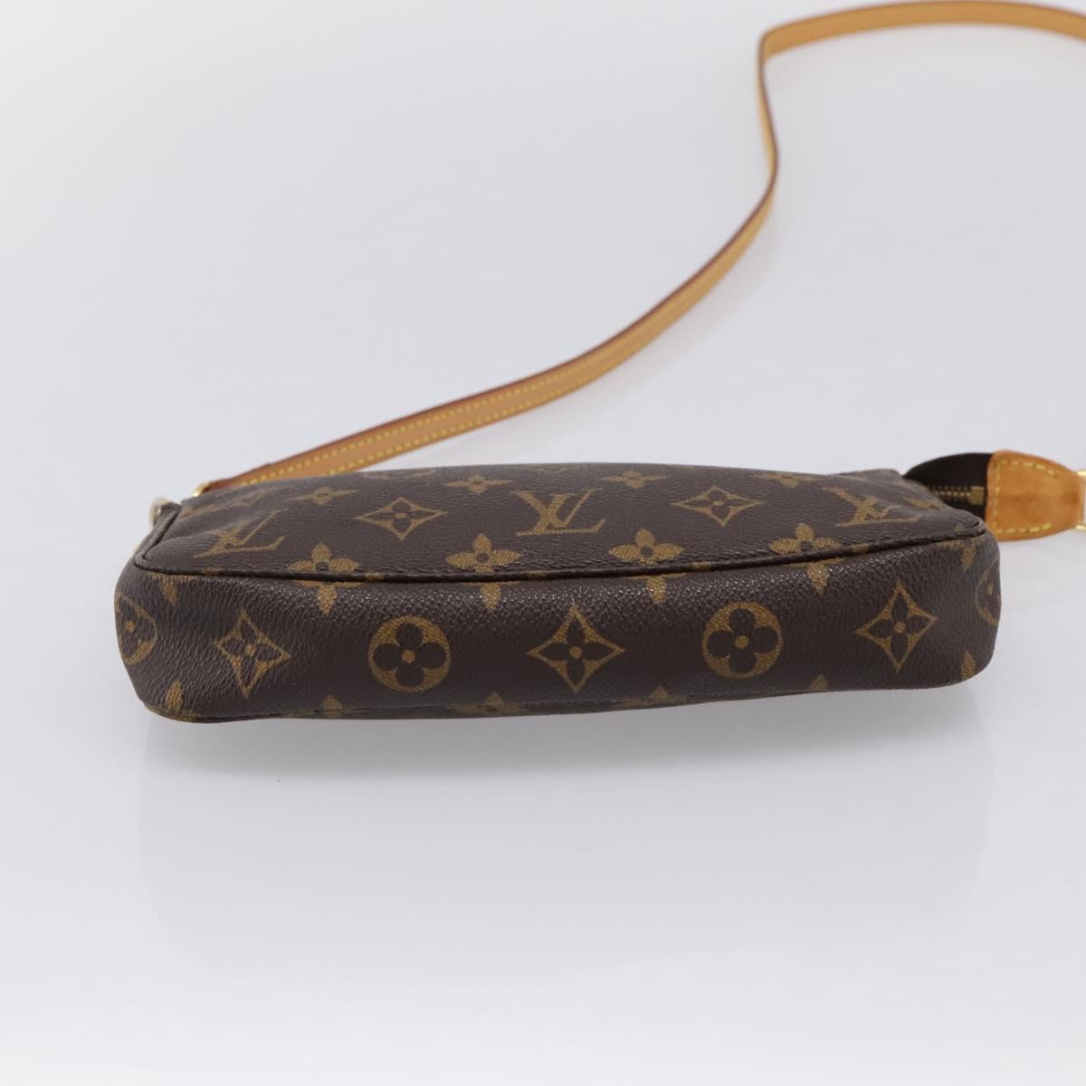 LOUIS VUITTON Monogram Pochette Accessoires Pouch M51980 LV Auth 208175A