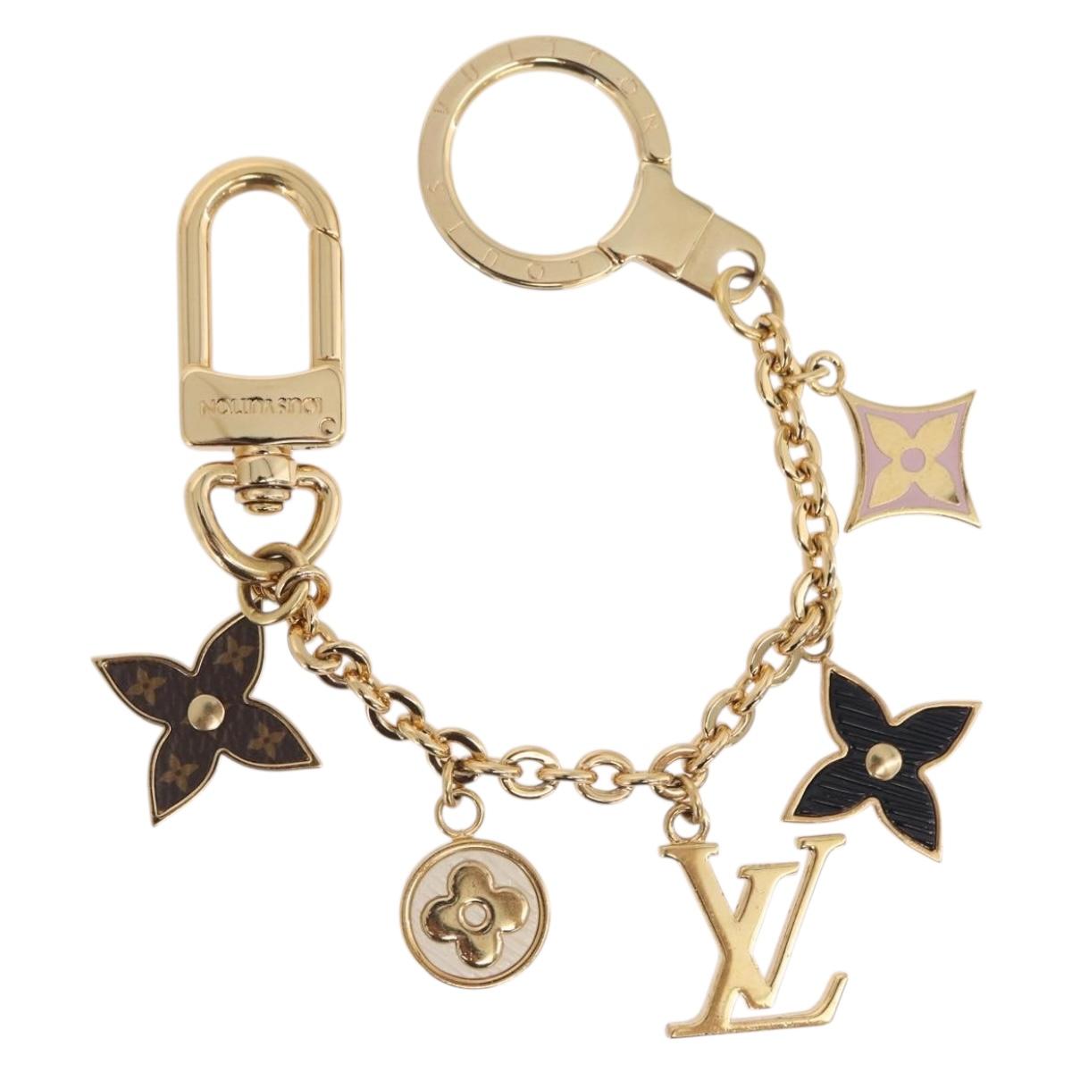 LOUIS VUITTON Bijoux Sac Chainne Spring Street Charm Gold M68999 LV Auth 208179V
