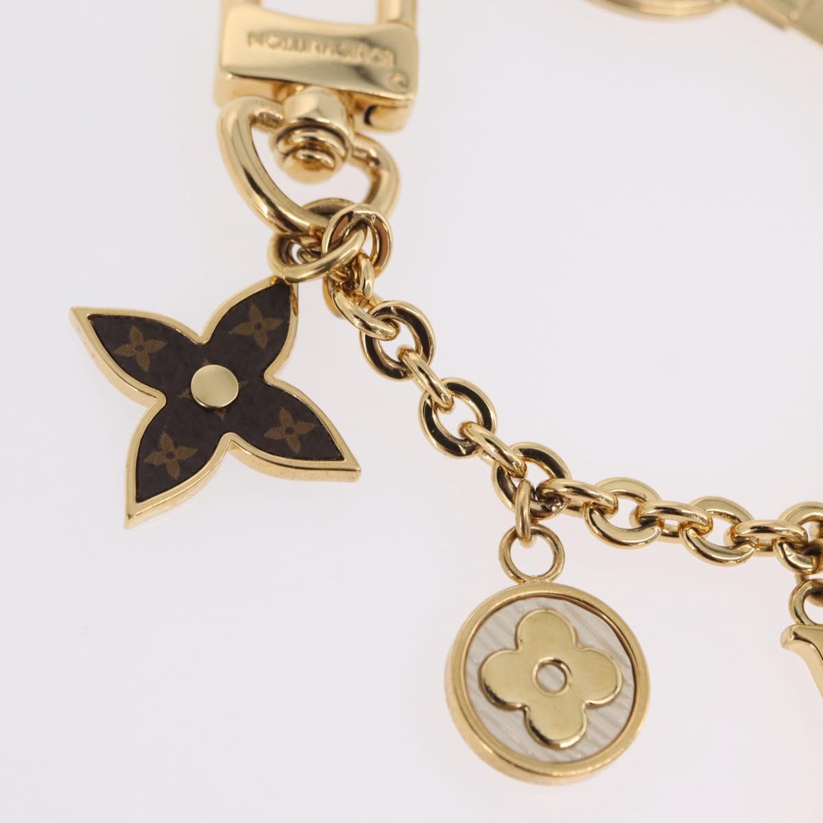 LOUIS VUITTON Bijoux Sac Chainne Spring Street Charm Gold M68999 LV Auth 208179V