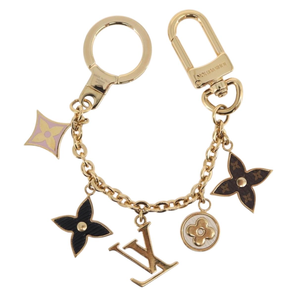 LOUIS VUITTON Bijoux Sac Chainne Spring Street Charm Gold M68999 LV Auth 208179V
