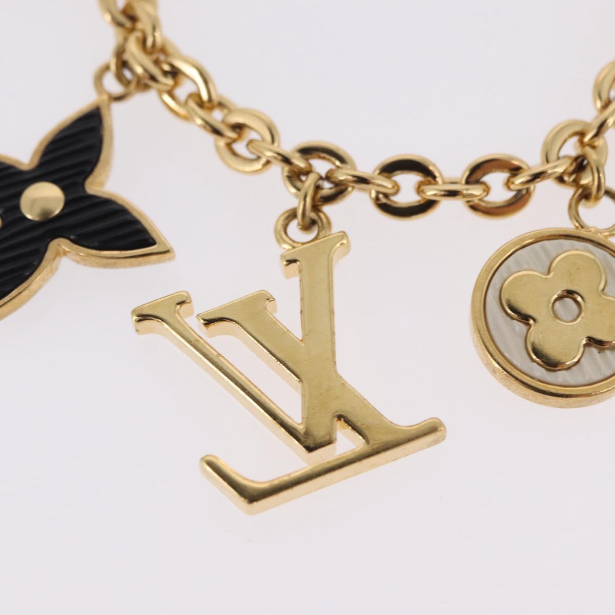 LOUIS VUITTON Bijoux Sac Chainne Spring Street Charm Gold M68999 LV Auth 208179V