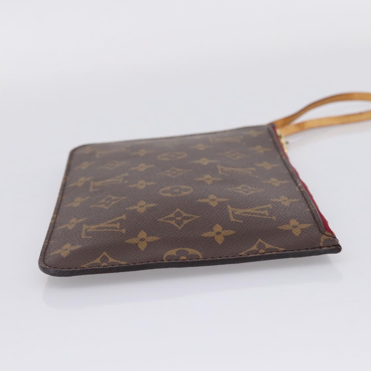 LOUIS VUITTON Monogram Neverfull MM Pouch Accessory Pouch LV Auth 208206