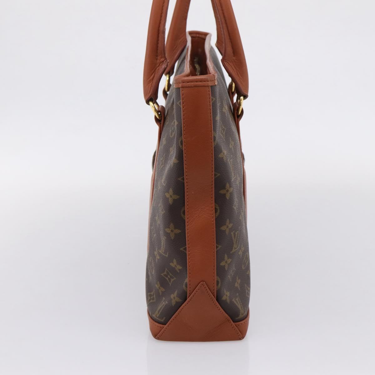 LOUIS VUITTON Monogram Sac Weekend PM Hand Bag M42425 LV Auth 208211