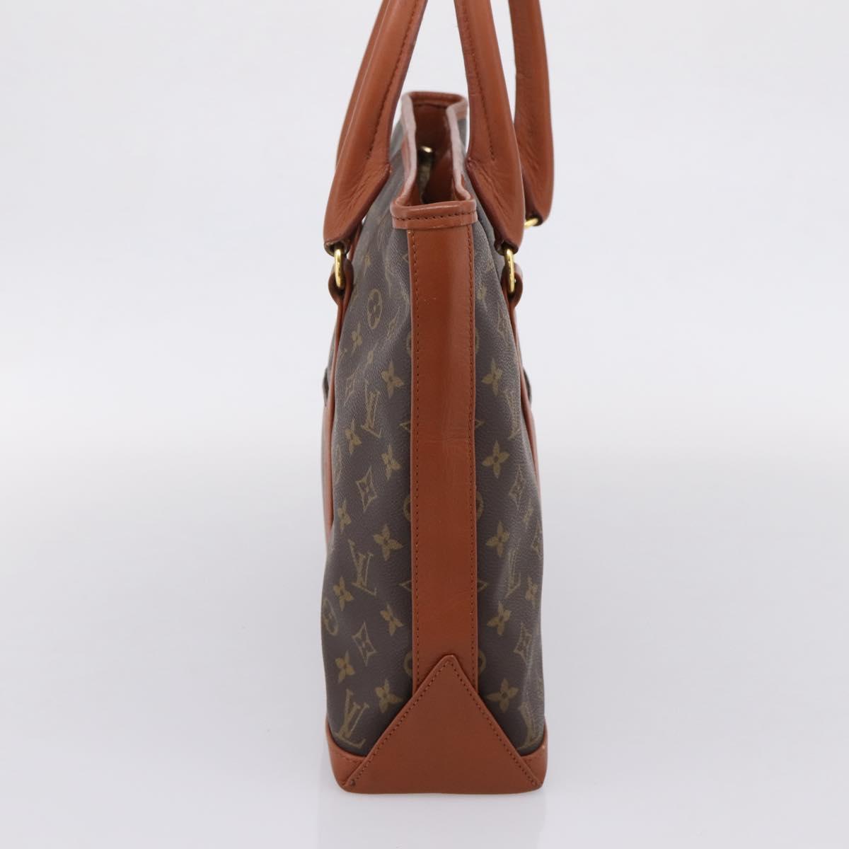 LOUIS VUITTON Monogram Sac Weekend PM Hand Bag M42425 LV Auth 208211