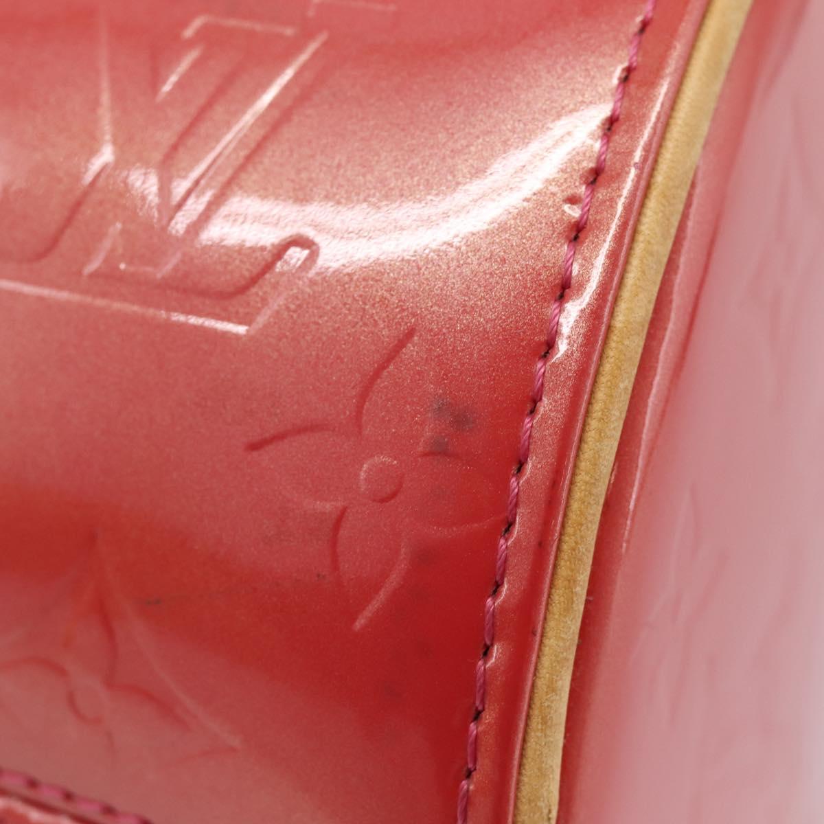 LOUIS VUITTON Monogram Vernis Bedford Hand Bag Fran Boise M9133F LV Auth 208222V