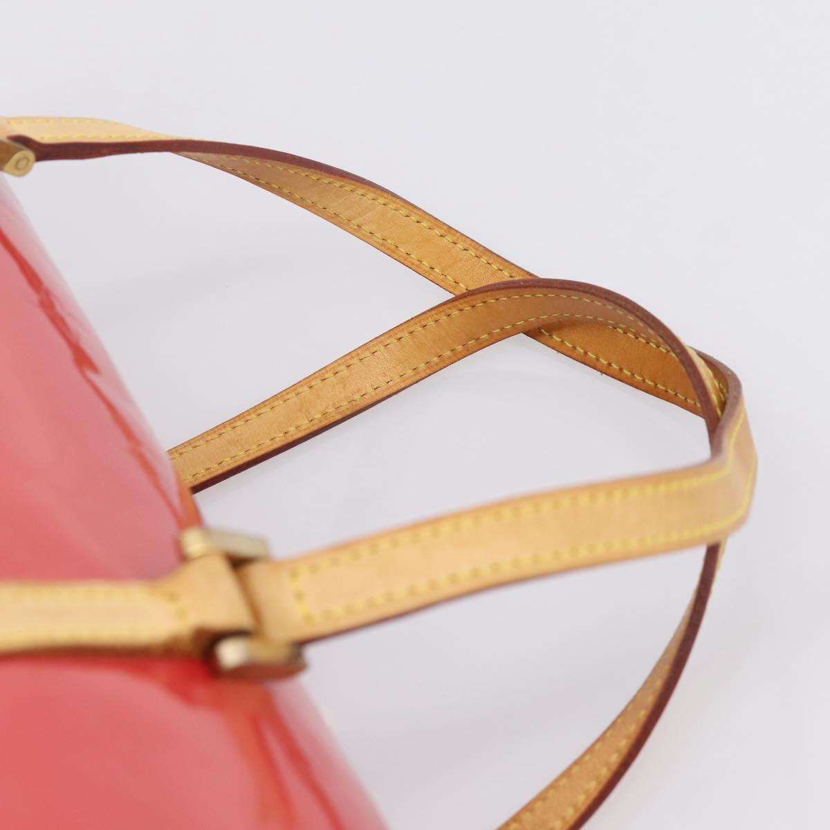 LOUIS VUITTON Monogram Vernis Bedford Hand Bag Fran Boise M9133F LV Auth 208222V