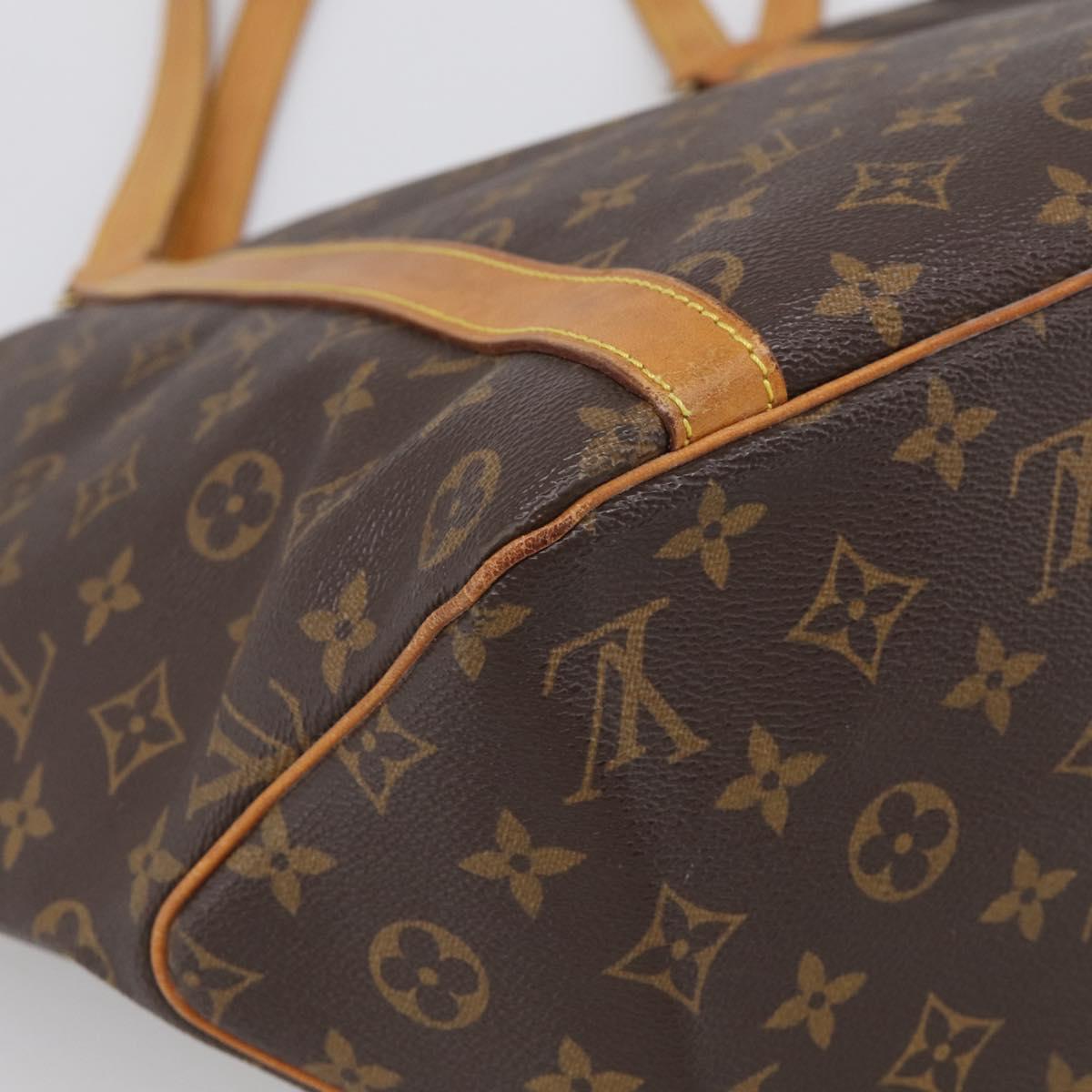 LOUIS VUITTON Monogram Sac Shopping Tote Bag M51108 LV Auth 208227A