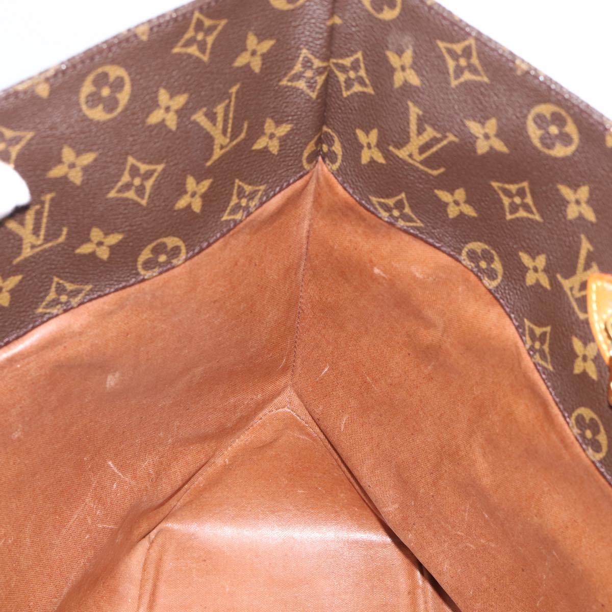LOUIS VUITTON Monogram Sac Shopping Tote Bag M51108 LV Auth 208227A